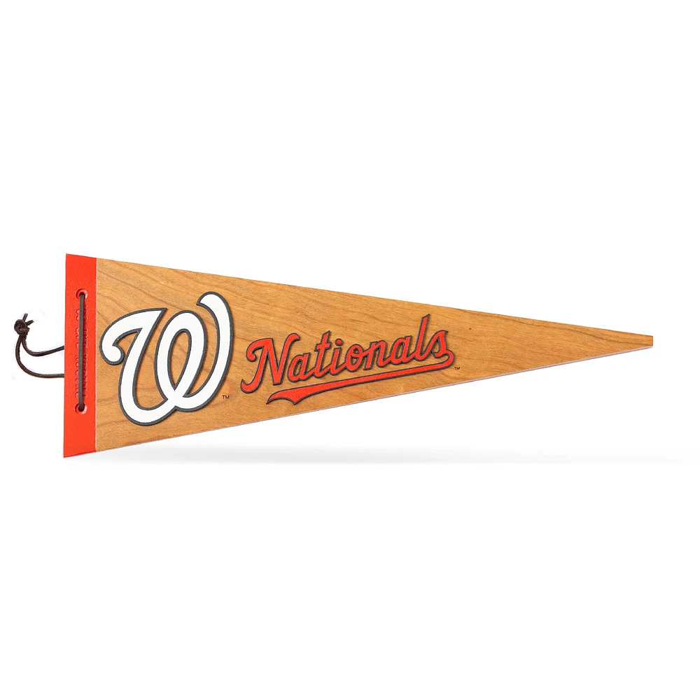 Washington Nationals 3D Wood Pennant