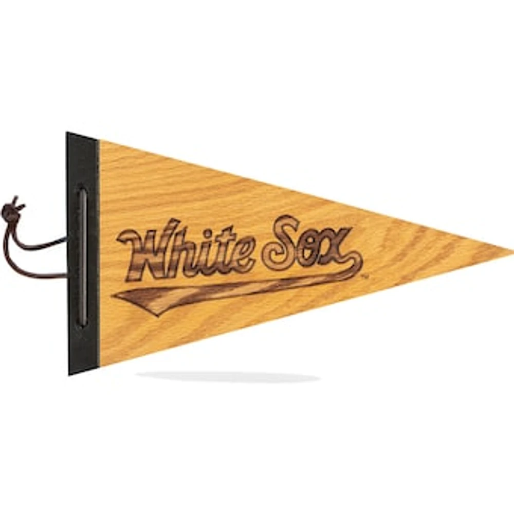 Chicago White Sox 7" x 12" Wood Pennant