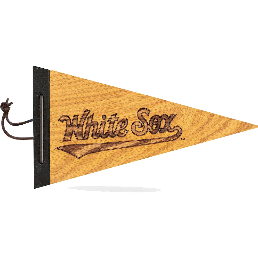 Chicago White Sox 7" x 12" Wood Pennant