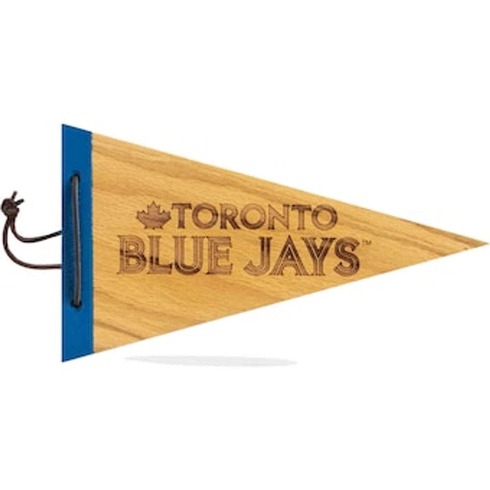 Toronto Blue Jays 7" x 12" Wood Pennant