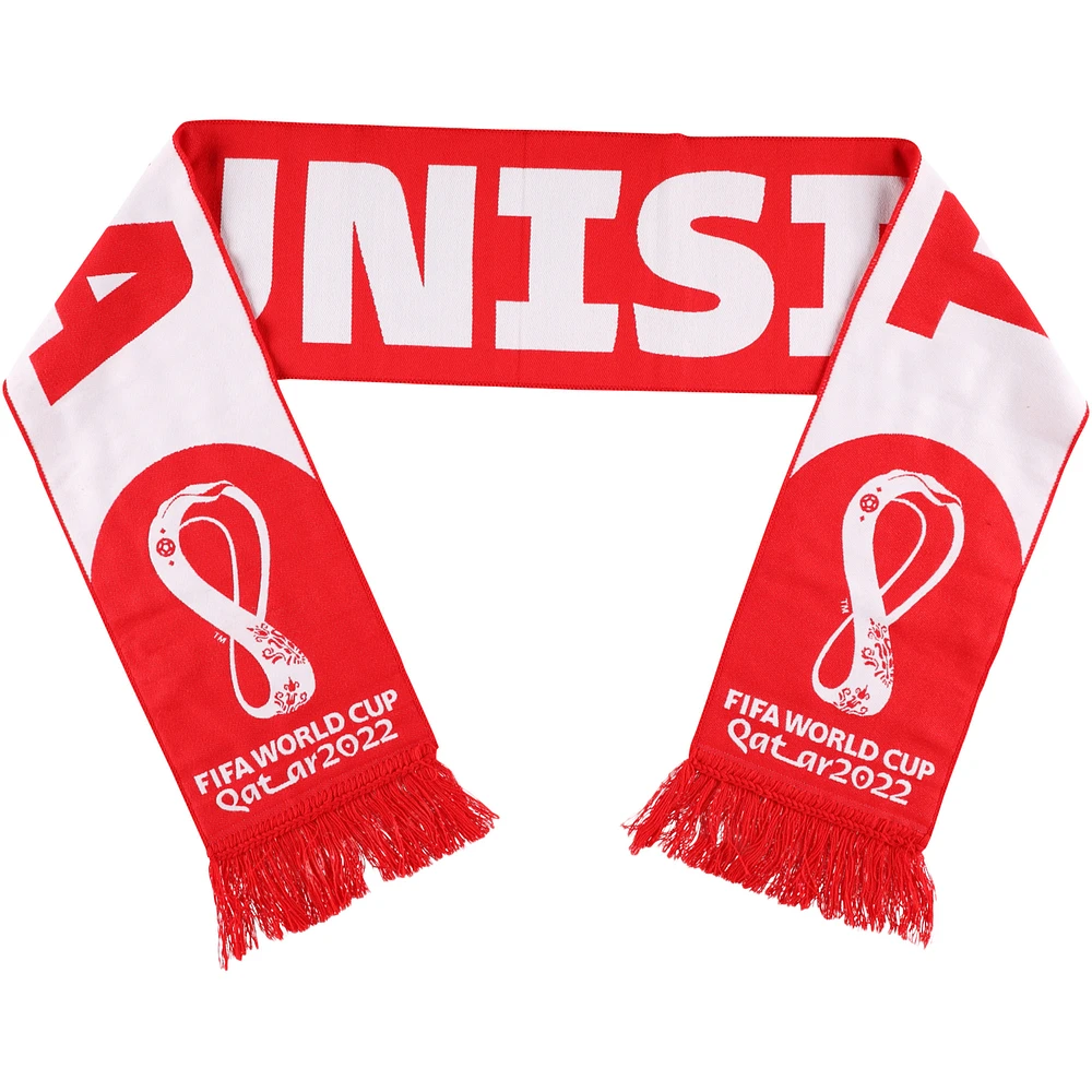 Tunisia National Team 2022 FIFA World Cup Qatar Scarf