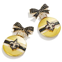 Women's BaubleBar New Orleans Saints Ornament Earrings