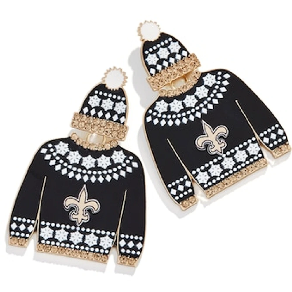 Women's BaubleBar New Orleans Saints Sweater Earrings