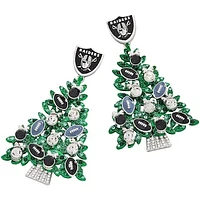 Women's BaubleBar Las Vegas Raiders Tree Earrings