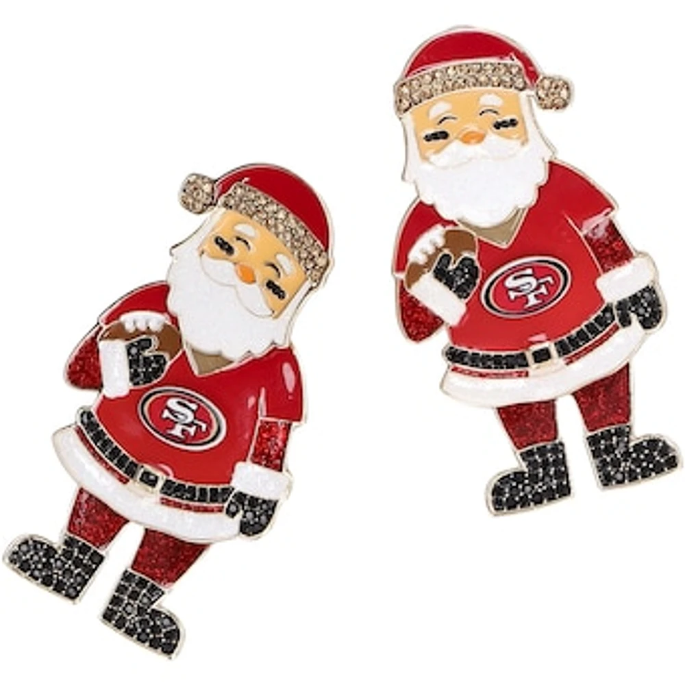 Women's BaubleBar San Francisco 49ers Santa Claus Earrings