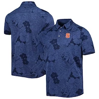 Men's Tommy Bahama Navy Syracuse Orange Miramar Blooms Polo