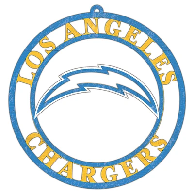 Los Angeles Chargers 16'' Team Color Logo Cutout