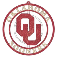 Oklahoma Sooners 16'' Team Color Logo Cutout