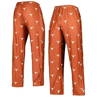 Men's Concepts Sport Texas Orange Texas Longhorns Logo Flagship Allover Print Pants