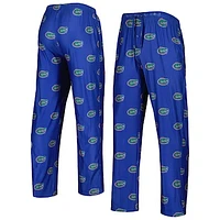 Men's Concepts Sport Royal Florida Gators Logo Flagship Allover Print Pants