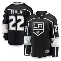 Men's Fanatics Kevin Fiala Black Los Angeles Kings Home Breakaway Player Jersey