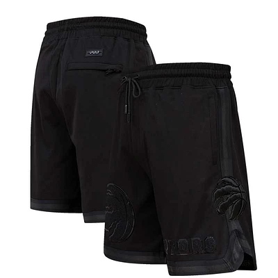 Men's Pro Standard Toronto Raptors Triple Black - Shorts