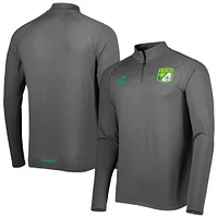 Men's Charly Gray Club Leon Team DRY FACTOR Raglan Quarter-Zip Top