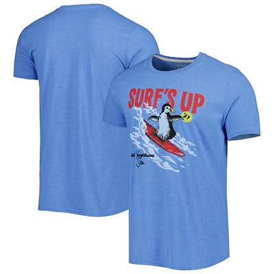 Men's Homefield Blue Youngstown State Penguins Surf's Up Hometown T-Shirt