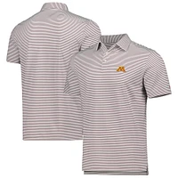 Men's Vineyard Vines Maroon Minnesota Golden Gophers Bradley Stripe Sankaty Polo