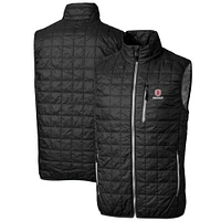 Men's Cutter & Buck Bradley Braves Big Tall Rainier PrimaLoft Eco Full-Zip Puffer Vest
