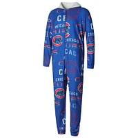 Men's Concepts Sport Royal Chicago Cubs Windfall Microfleece Union Suit