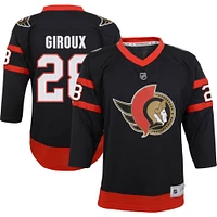 Youth Claude Giroux Black Ottawa Senators Home 2020/21 Replica Player - Jersey