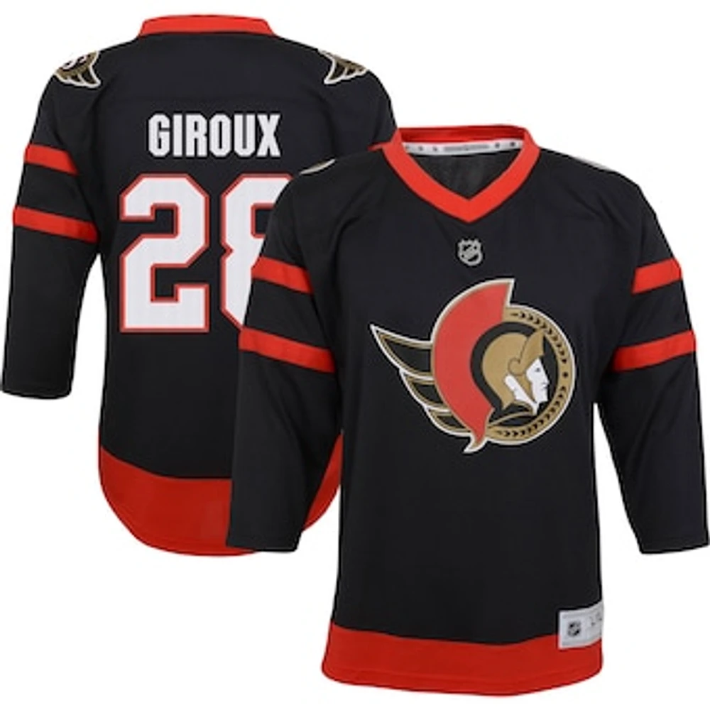 Infant Claude Giroux Black Ottawa Senators 2020-21 Home Replica Player - Jersey