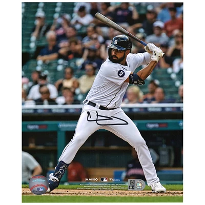 Riley Greene Detroit Tigers Autographed 8" x 10" Hitting Photograph