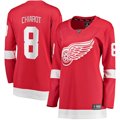 Women's Fanatics Ben Chiarot Red Detroit Wings Home Breakaway Player Jersey