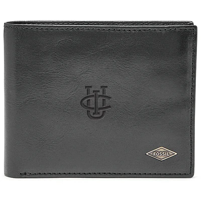 Men's Fossil UC Irvine Anteaters Leather Ryan RFID Flip ID Bifold Wallet