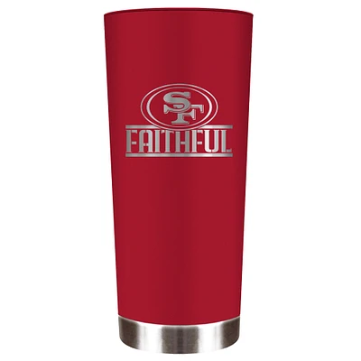 Scarlet San Francisco 49ers Faithful 18oz. Roadie Tumbler