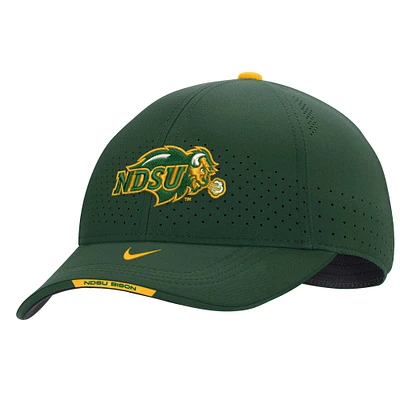 Men's Nike Green NDSU Bison 2022 Sideline Legacy91 Performance Adjustable Hat