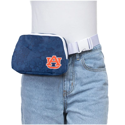 ZooZatz Auburn Tigers Floral Print Fanny Pack