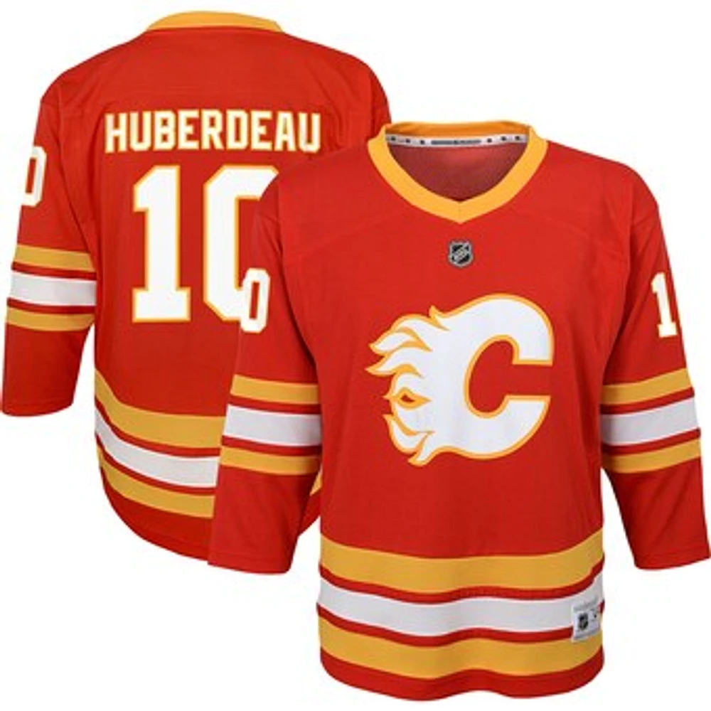 Youth Jonathan Huberdeau Red Calgary Flames Home 2020/21 Replica Player - Jersey