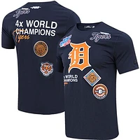 Men's Pro Standard Navy Detroit Tigers Championship T-Shirt