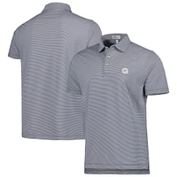 Men's Peter Millar Navy Georgetown Hoyas Jubilee Striped Performance Jersey Polo