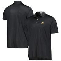 Men's Peter Millar Black Oregon Ducks Dolly Performance Jersey Polo