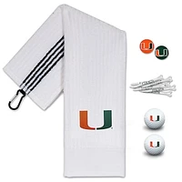 WinCraft Miami Hurricanes Golfing Gift Set