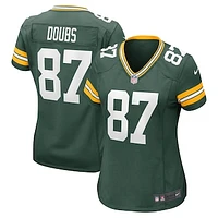 Women's Nike Romeo Doubs Green Bay Packers Player Game Jersey