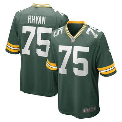 Men's Nike Sean Rhyan Green Bay Packers Game Player Jersey