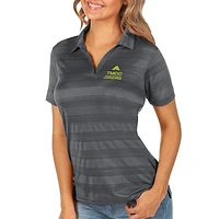 Women's Antigua Charcoal Truckee Meadows Community College Compass Polo