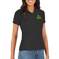 Women's Antigua Black Truckee Meadows Community College Legacy Pique Polo