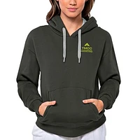 Women's Antigua Charcoal Truckee Meadows Community College Victory Pullover Hoodie