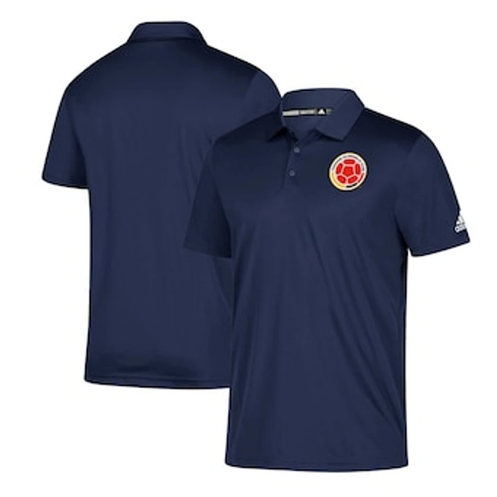 Men's adidas Navy Colombia National Team Grind climalite Polo