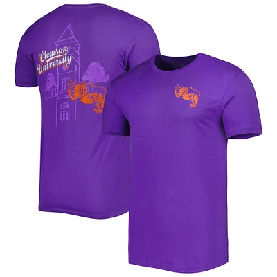 Men's Purple Clemson Tigers Vault Premium T-Shirt