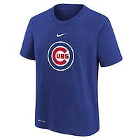 Preschool Nike Royal Chicago Cubs Large Logo Performance - T-Shirt