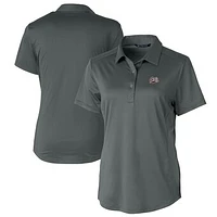 Women's Cutter & Buck Gray Montana Grizzlies Prospect Textured Stretch Polo