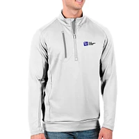 Men's Antigua Tulsa Community College Generation Quarter-Zip Pullover Top