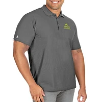 Men's Antigua Charcoal Truckee Meadows Community College Big & Tall Legacy Pique Polo
