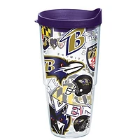 Tervis Baltimore Ravens 24oz. All Over Classic Tumbler