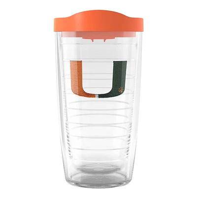 Tervis Miami Hurricanes 16oz. Emblem Tumbler