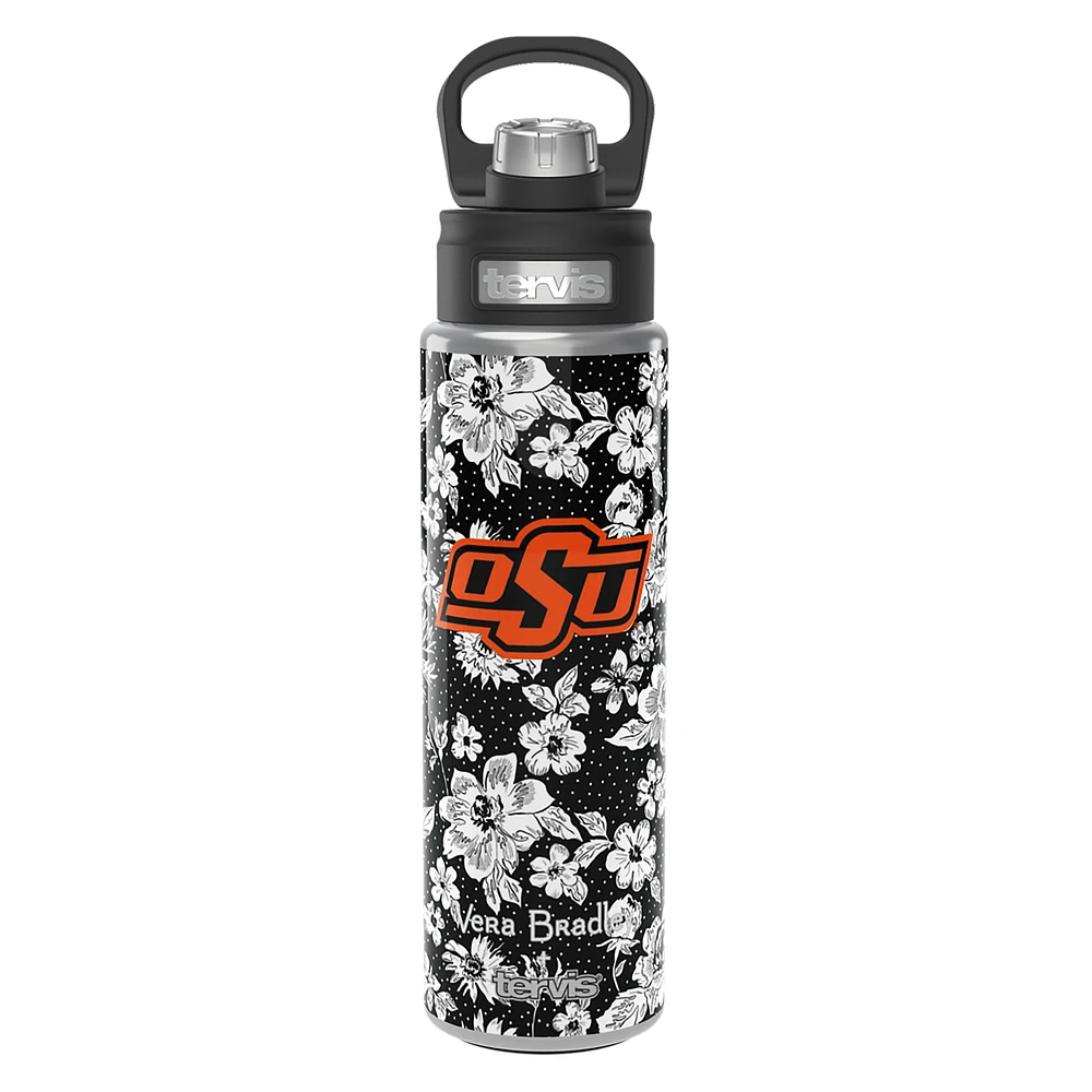 Vera Bradley x Tervis Oklahoma State Cowboys 24oz. Wide Mouth Bottle with Deluxe Lid