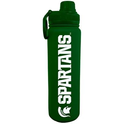 Green Michigan State Spartans 24oz. Logo Stainless Sport Bottle