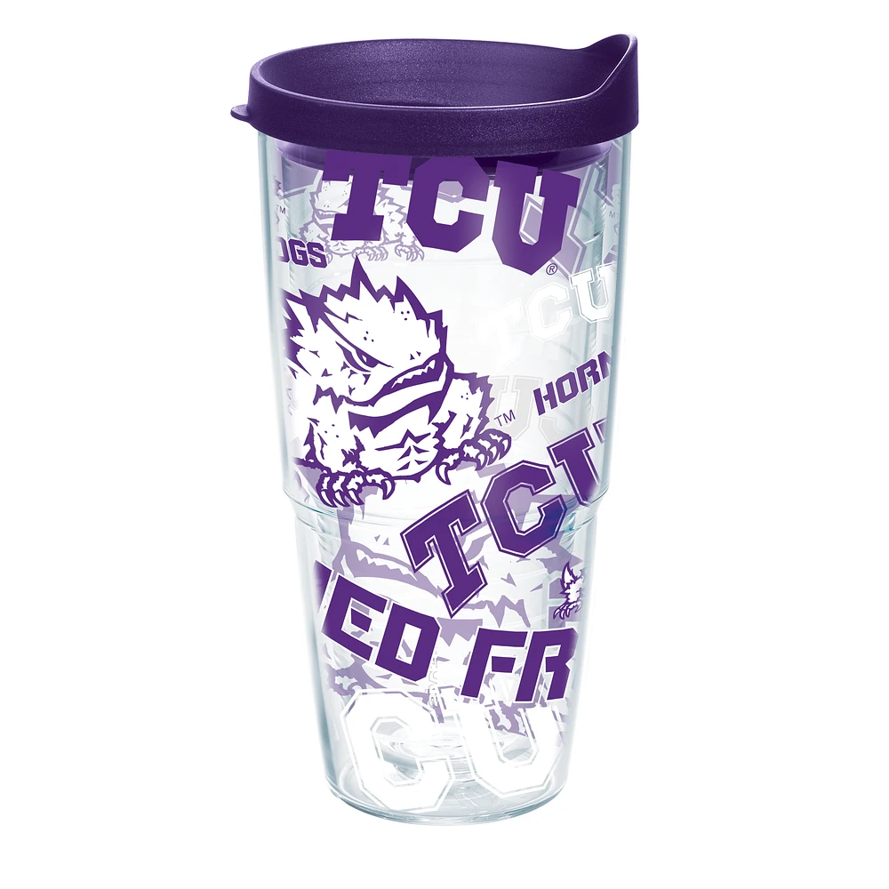 Tervis TCU Horned Frogs 24oz. All Over Classic Tumbler